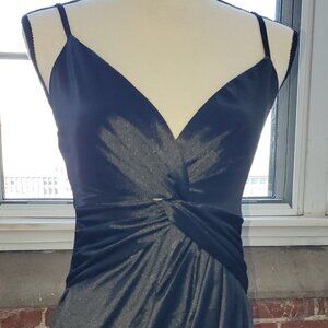 Black cocktail dress